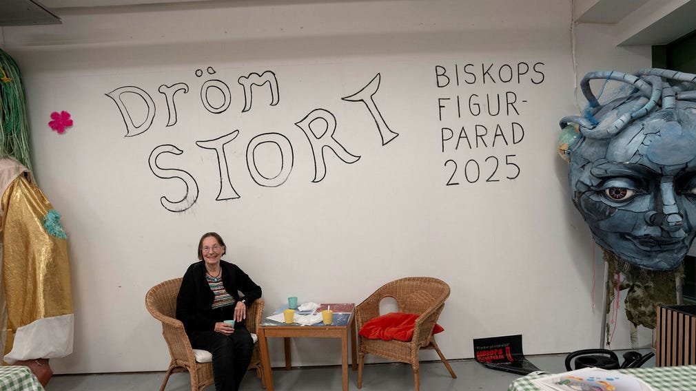 Berit Abrahamsson växte upp i Biskopsgården. För några år sedan flyttade hon tillbaka.