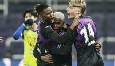 Anderlecht se relève et double Saint Trond au bout d’un choc animé par le VAR