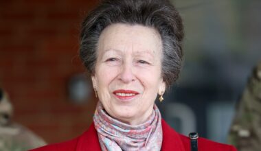 Royal Family LIVE: Princess Anne's festive London outing