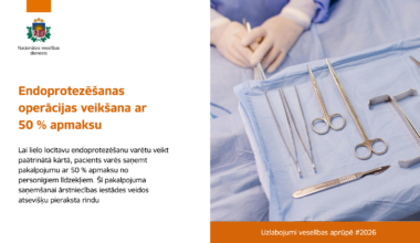 Jaunumi veselības aprūpē no 2026. gada