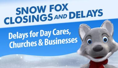 SNOW FOX | Business, childcare and church closings/delays for Friday, Dec. 12, 2025 | Local News