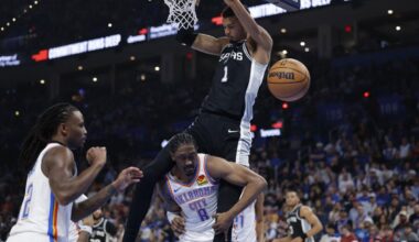 Troisième victoire en trois confrontations : les Spurs donnent la leçon au champion NBA sur le parquet d'OKC - L'Équipe