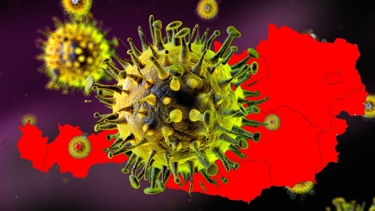 Ganze Karte rot – "Jede Woche mehr" – Virus wütet jetzt in Österreich