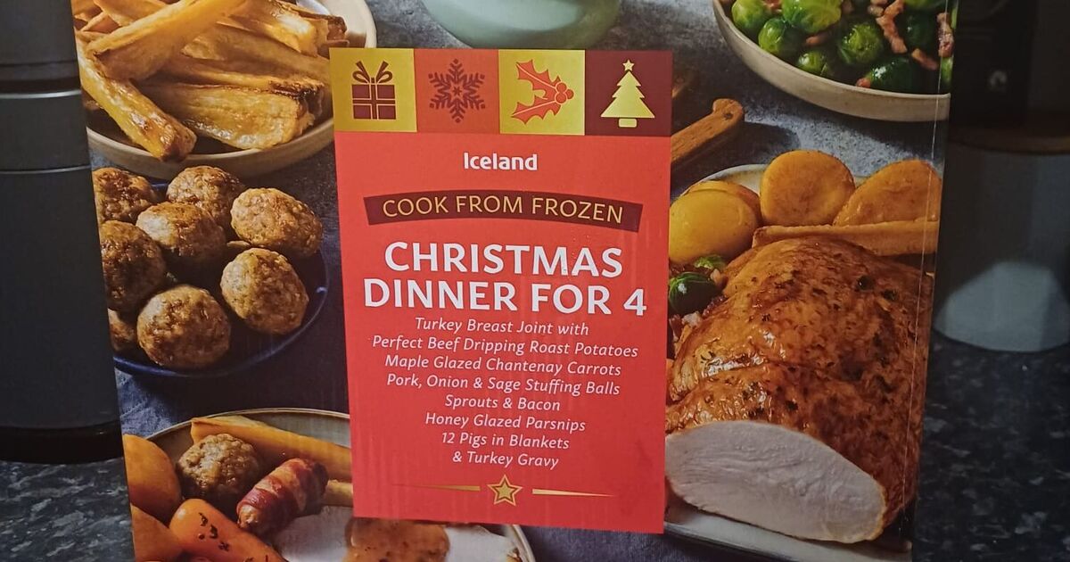 I tried Iceland's Christmas dinner in a box and they have added a new item