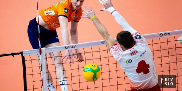 ACH Volley se je dobro upiral štirikratnim prvakom