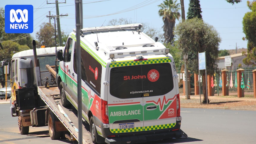 Goldfields man in coma after allegedly smashing head into ambulance windscreen