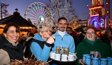 Glühwein begeistert: Traditionelle Varianten auf dem Weihnachtsmarkt in Luxemburg