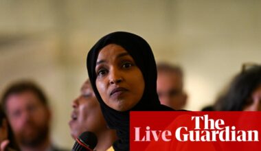 Congresswoman Ilhan Omar says ICE agents pulled over her son – US politics live | US politics