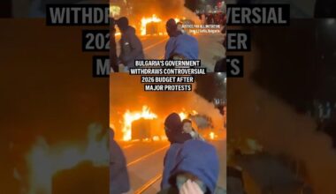 Bulgaria’s government withdraws controversial2026 budget after major protests | Videos