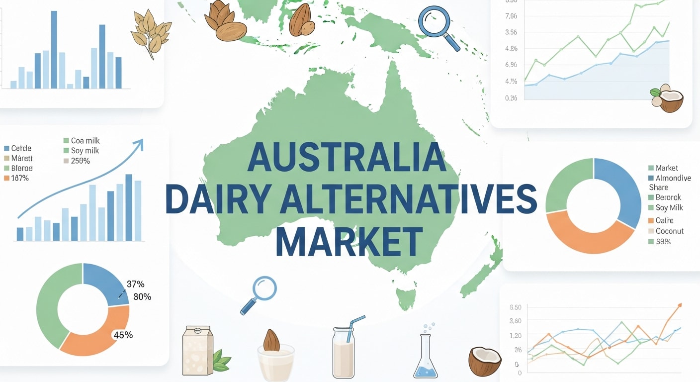 Australia Dairy Alternatives Market: Plant-Based Milk, Nutrition Trends & the Future of Sustainable Food Choices