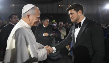 Bublé: Meeting Pope Leo 'is something I will carry with me forever' | Vatican