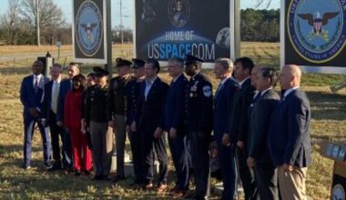 Secretary of War helps unveil sign for site of Space Command on Redstone Arsenal | News