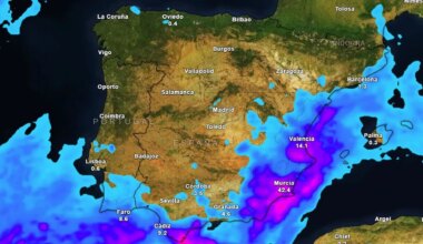 Temporal de fuertes lluvias en España, en directo