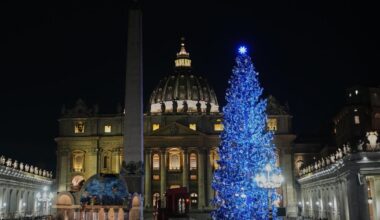 Vatican unveils Nativity scene, lights Christmas tree in St. Peter’s Square | Latest News