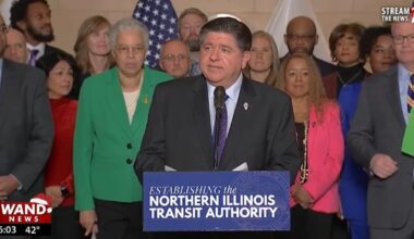 Illinois Gov. Pritzker signs $1.5 billion transit plan | Illinois Politics