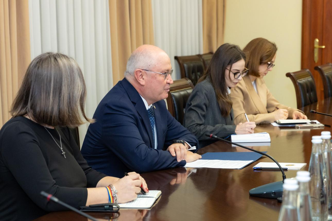 Moldovan PM has meeting with Romania's foreign affairs minister