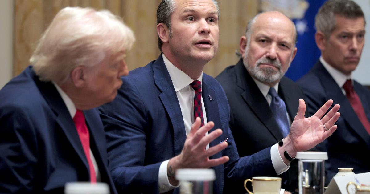 Commentary: Hegseth is targeting the military’s ‘constitution’ | Opinion Columns