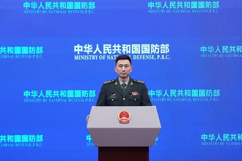 Chinese defense ministry calls for firm stand against Japan's effort to revive militarism
