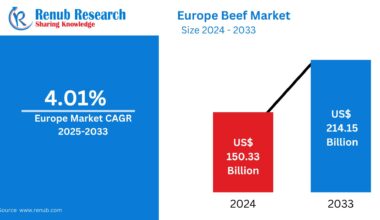Europe Beef Market Size and Forecast 2025–2033