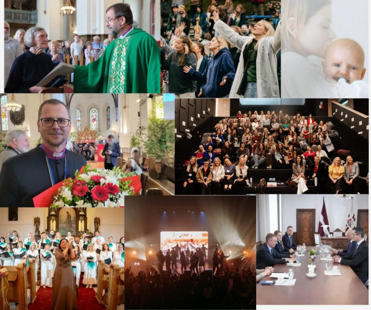 Spilgtāko 2025. gada Latvijas kristīgās sabiedrības notikumu tops - OGRENET