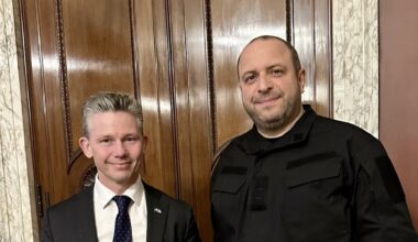 Umerov arrives in Sweden, discusses increased support for Ukraine with defense minister