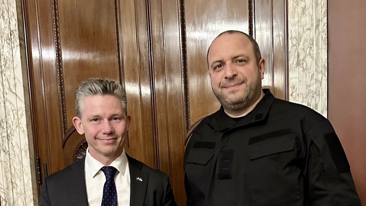 Umerov arrives in Sweden, discusses increased support for Ukraine with defense minister