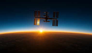 What time do astronauts celebrate New Year in the International Space Station?