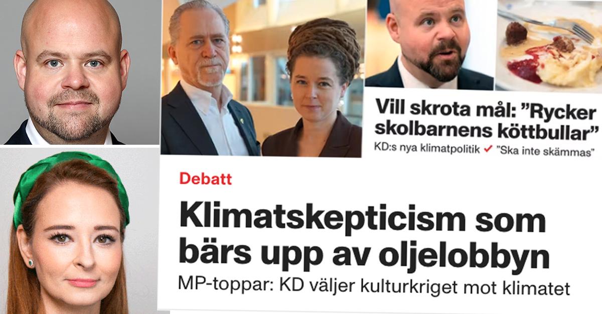 Miljöpartiets livsluft – utmåla Sverige som klimatbov