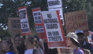 Protests against ICE, Border Patrol take place in several capital area cities Saturday