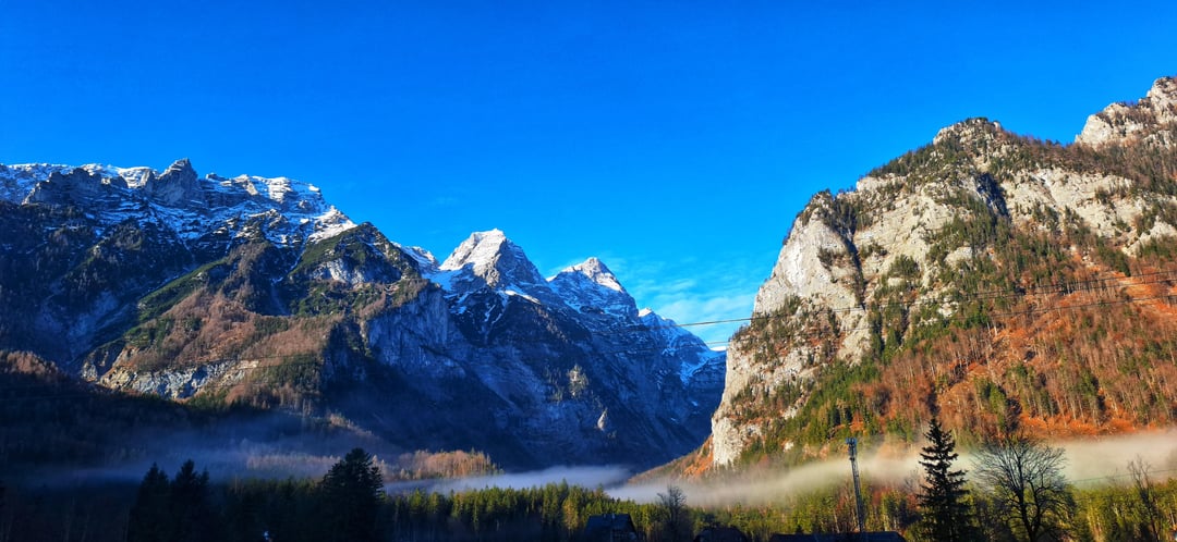 Ohne Nebel sieht es gleich besser aus.