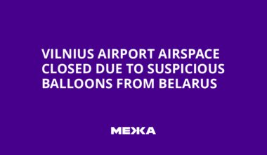 Vilnius Airport Airspace Closed Due to Suspicious Balloons from Belarus | Ukraine news