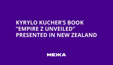 Kyrylo Kucher’s Book “Empire Z Unveiled” Presented in New Zealand | Ukraine news