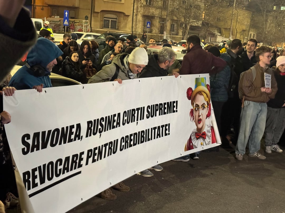 Protest acum in fata CSM