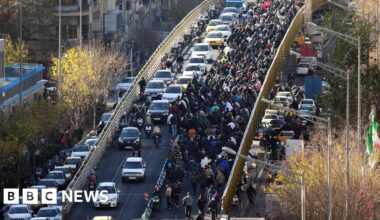 Protests spread across Iran for third day after currency hits record low