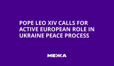 Pope Leo XIV Calls for Active European Role in Ukraine Peace Process | Ukraine news