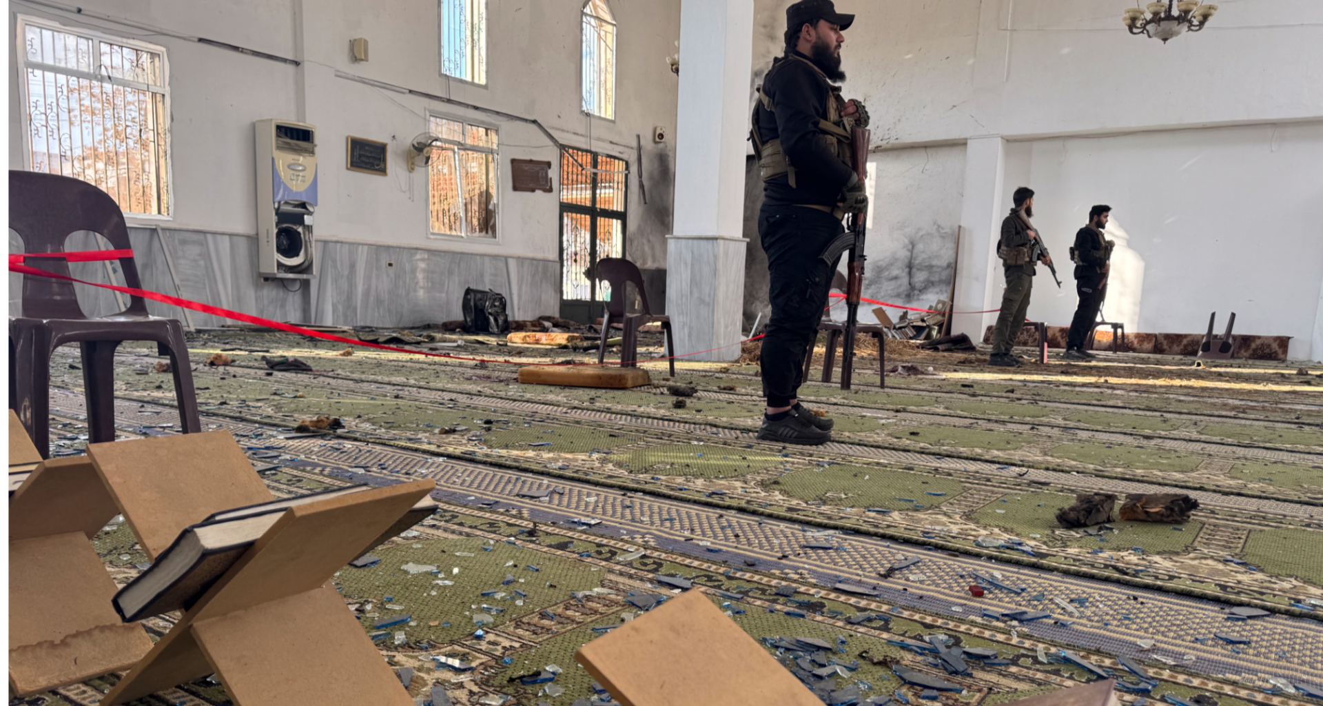 Syrian authorities condemn deadly mosque blast as death toll rises to 8