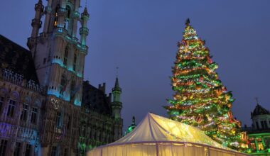 Brussels Christmas nativity scene vandalised again