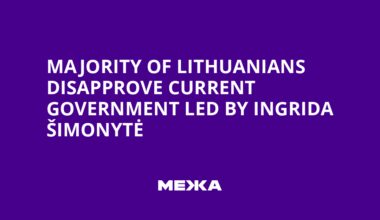 Majority of Lithuanians Disapprove Current Government Led by Ingrida Šimonytė | Ukraine news