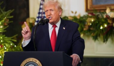 Trump gives a partisan prime-time address insisting the economy is stronger than many voters feel