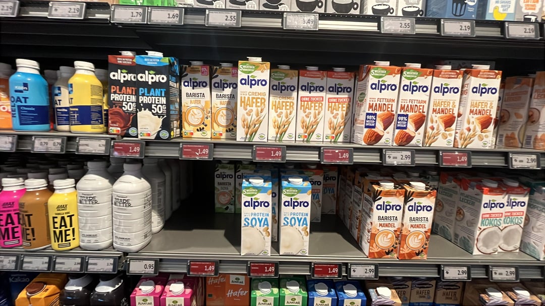 Deutschland vs Österreich Hafermilch