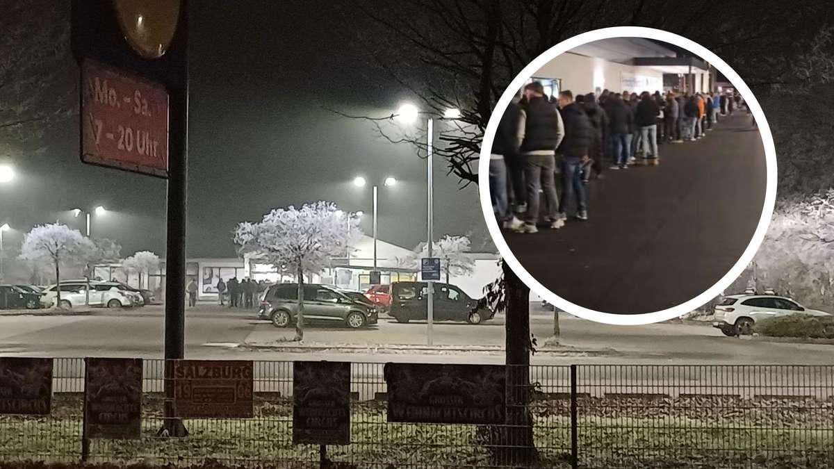 Tumultartige Szenen bei Lidl am 29.12.: Die Ersten kamen wohl schon um 1:15 Uhr