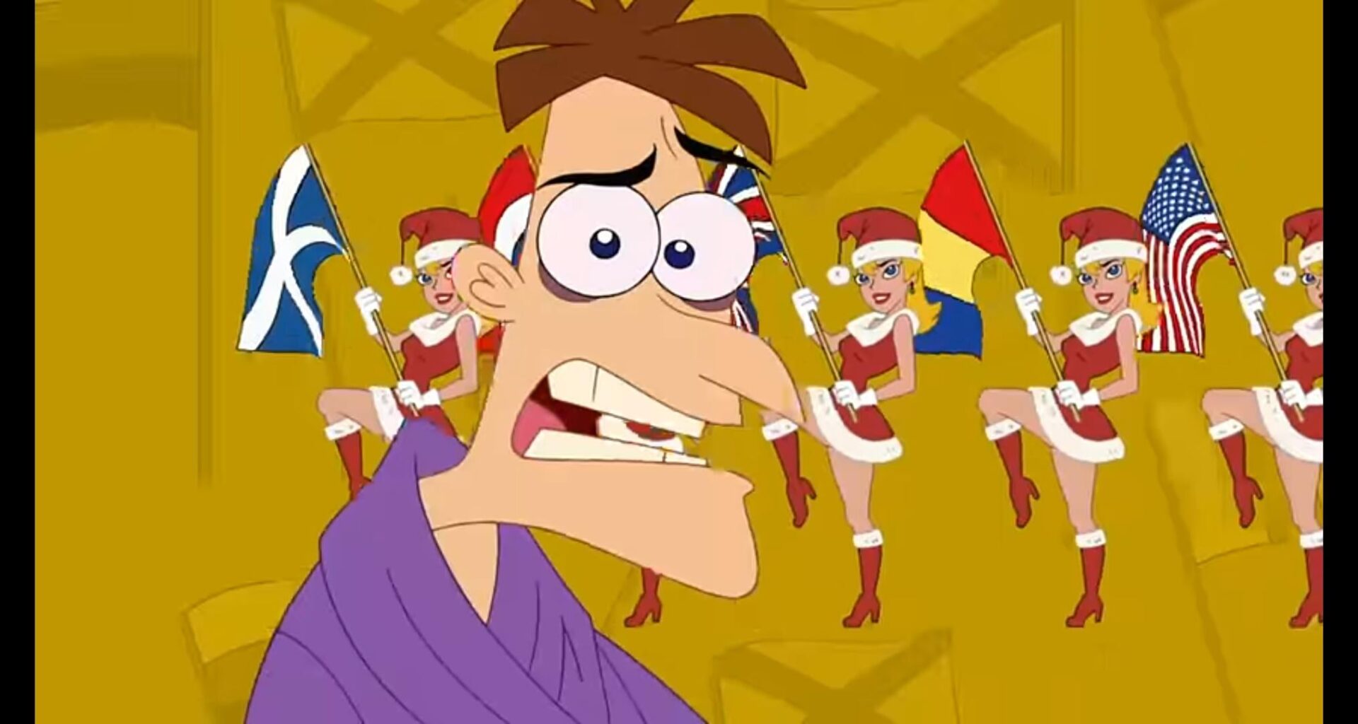 Steagul României în Phineas și Ferb