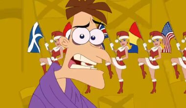 Steagul României în Phineas și Ferb