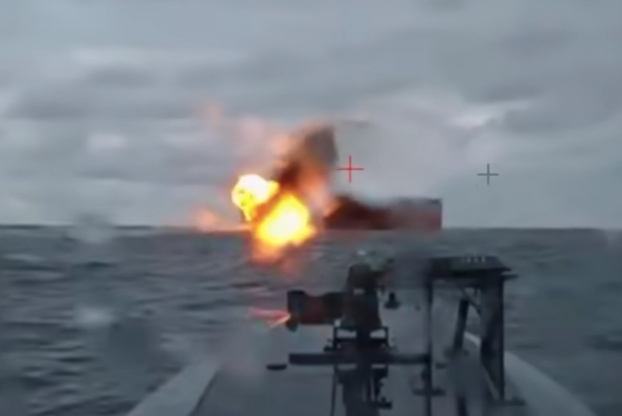 Ukraine’s Sea Drones Cripple Another Russian Tanker