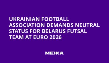 Ukrainian Football Association demands neutral status for Belarus futsal team at Euro 2026 | Ukraine news