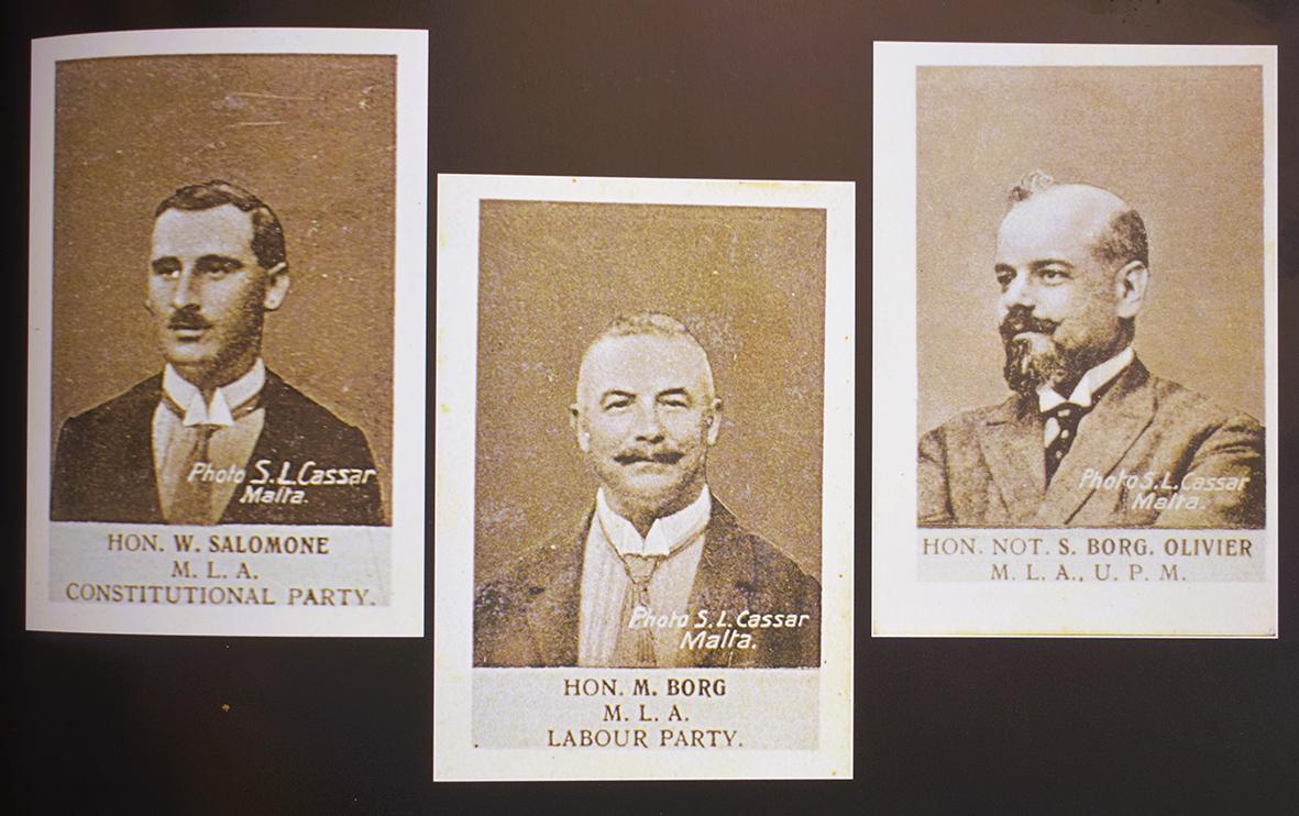 In 1927, Black Spot cigarettes included cards of all the politicians elected to the House and Senate. Photographs by Salvatore Lorenzo Cassar.