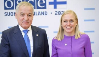 Tajikistan and Finland eye issues of regional cooperation