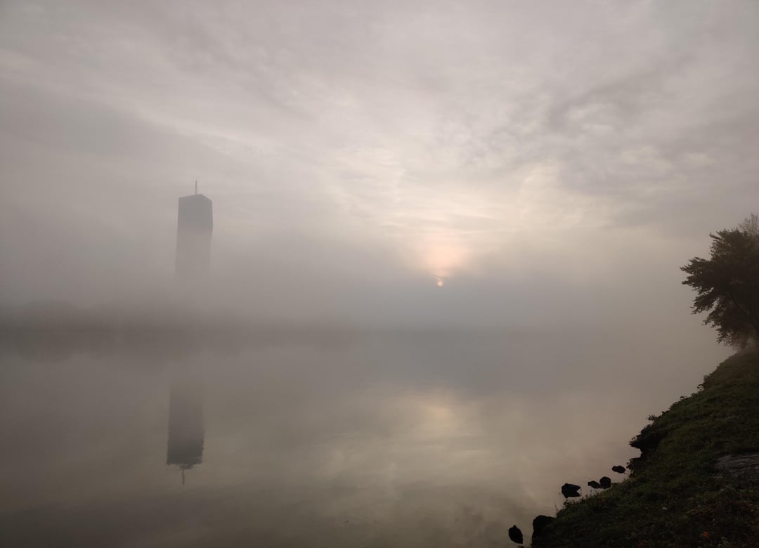 Vienna, Austria at the Danube
