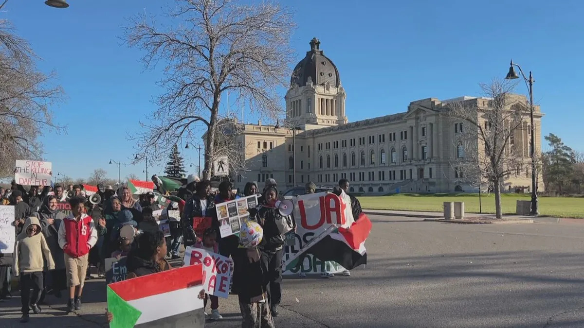 They escaped war. Now, they’re fighting for Sudan from Saskatchewan