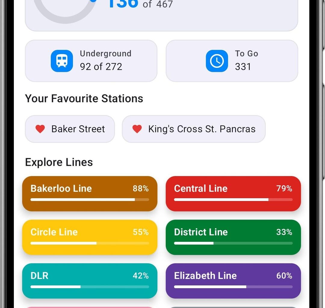 Tube Trackr App